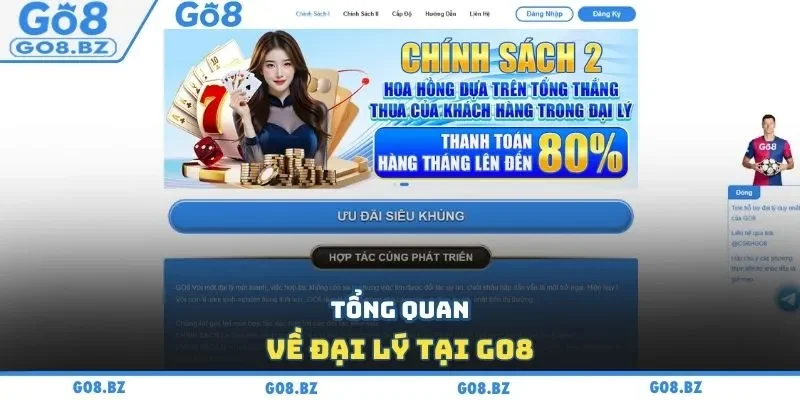 Tổng quan về đại lý tại Go8