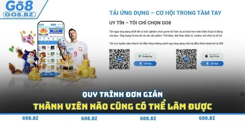 Quy trình đơn giản, thành viên nào cũng có thể làm được